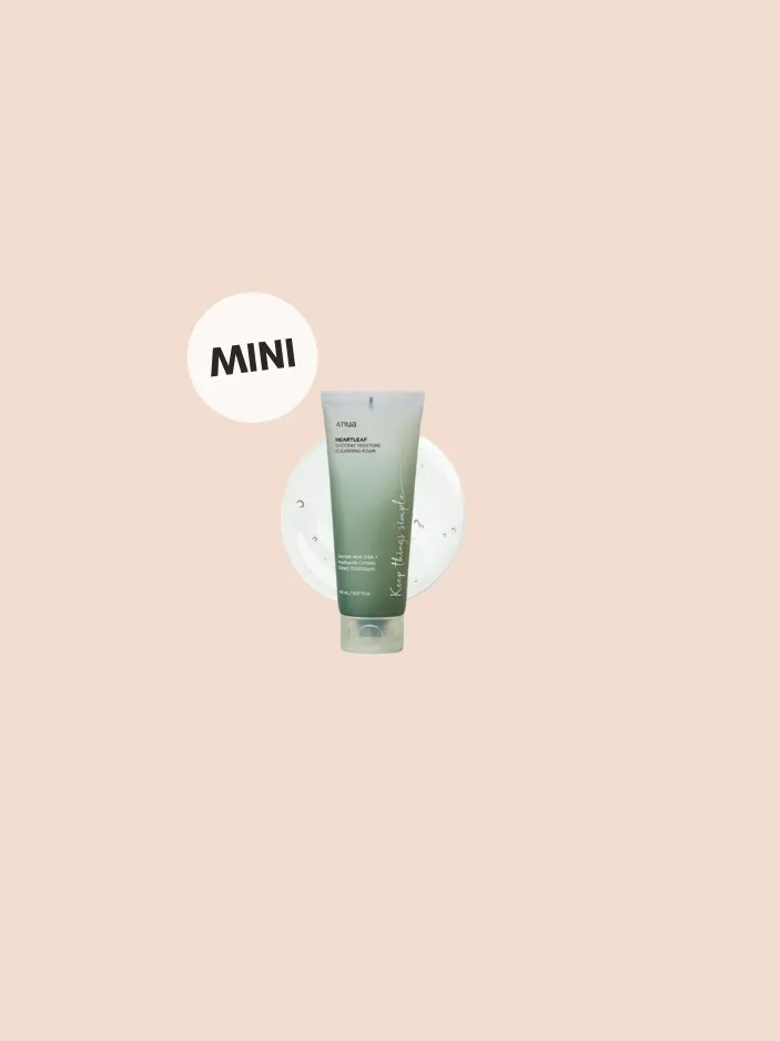 Anua Heartleaf Succinic Moisture Cleansing Foam MINI