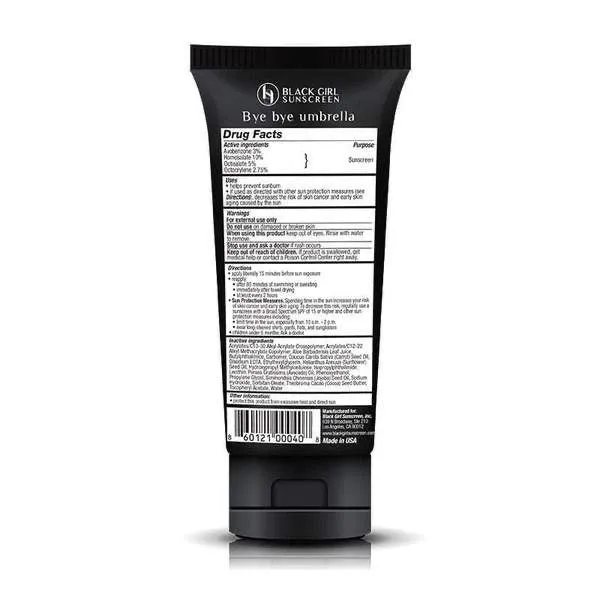 Black Girl Sunscreen SPF30