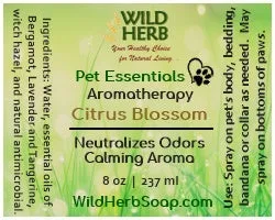 Citrus Blossom Deodorizing Dog Aromatherapy Spray