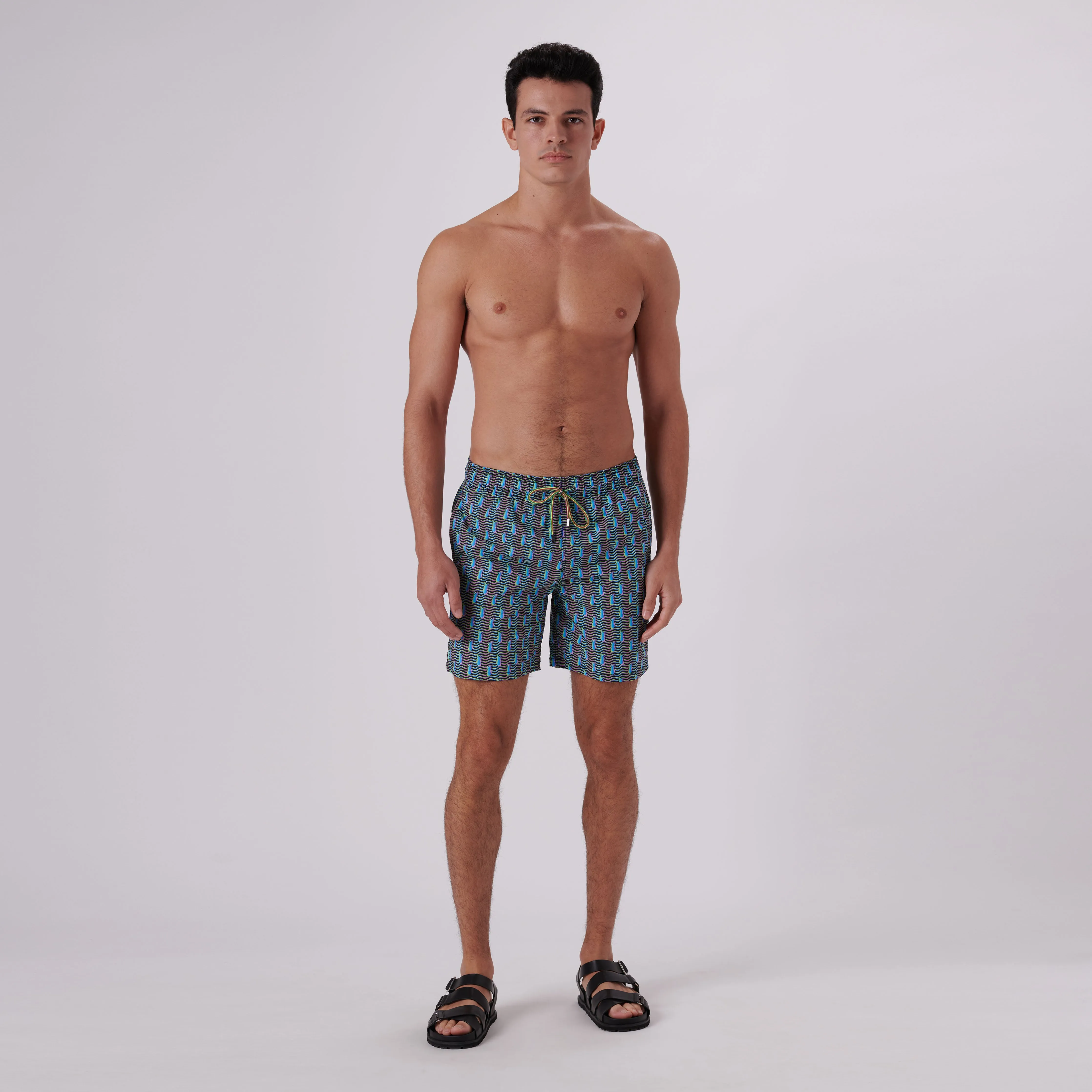 Cosmo Pineapples Swim Trunks