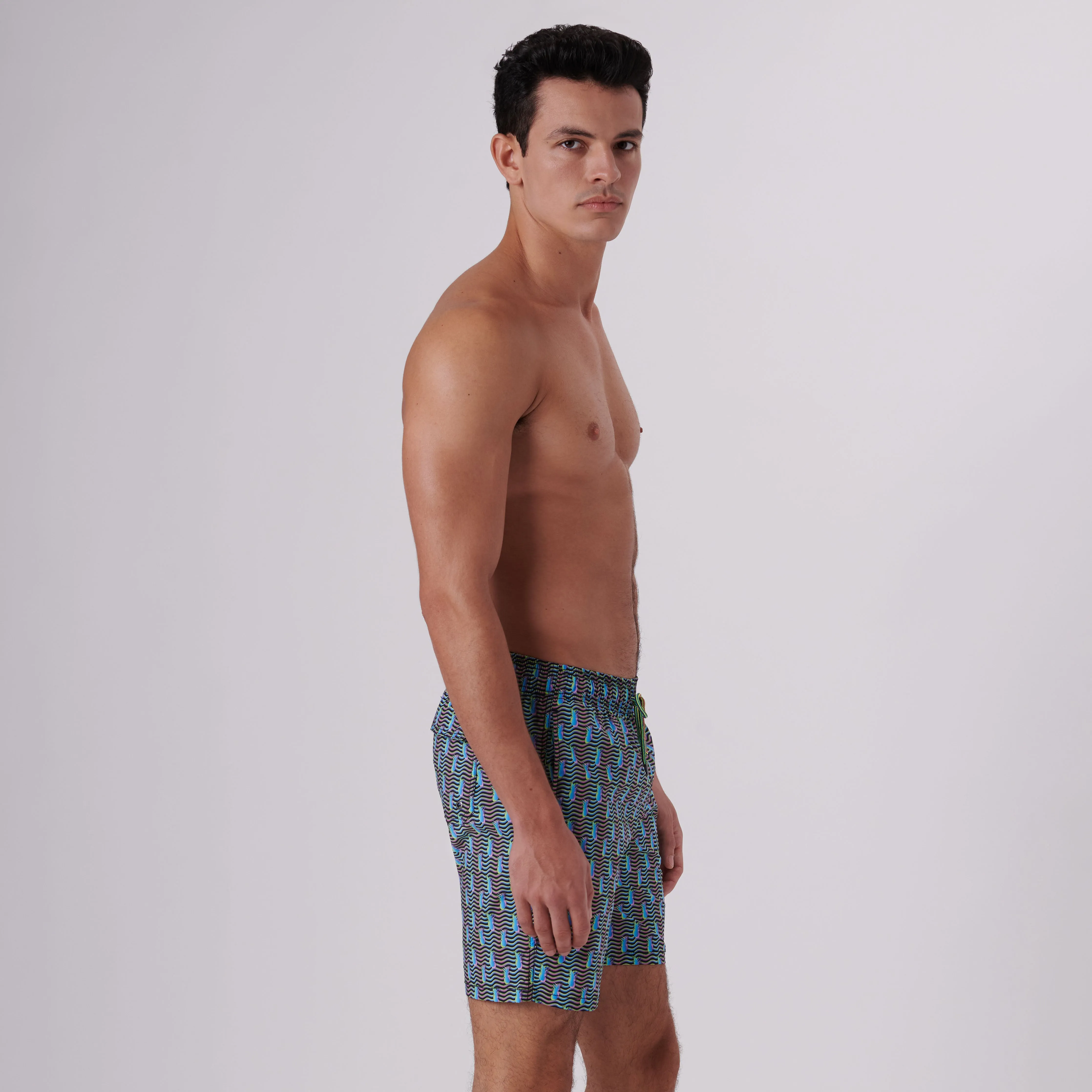 Cosmo Pineapples Swim Trunks