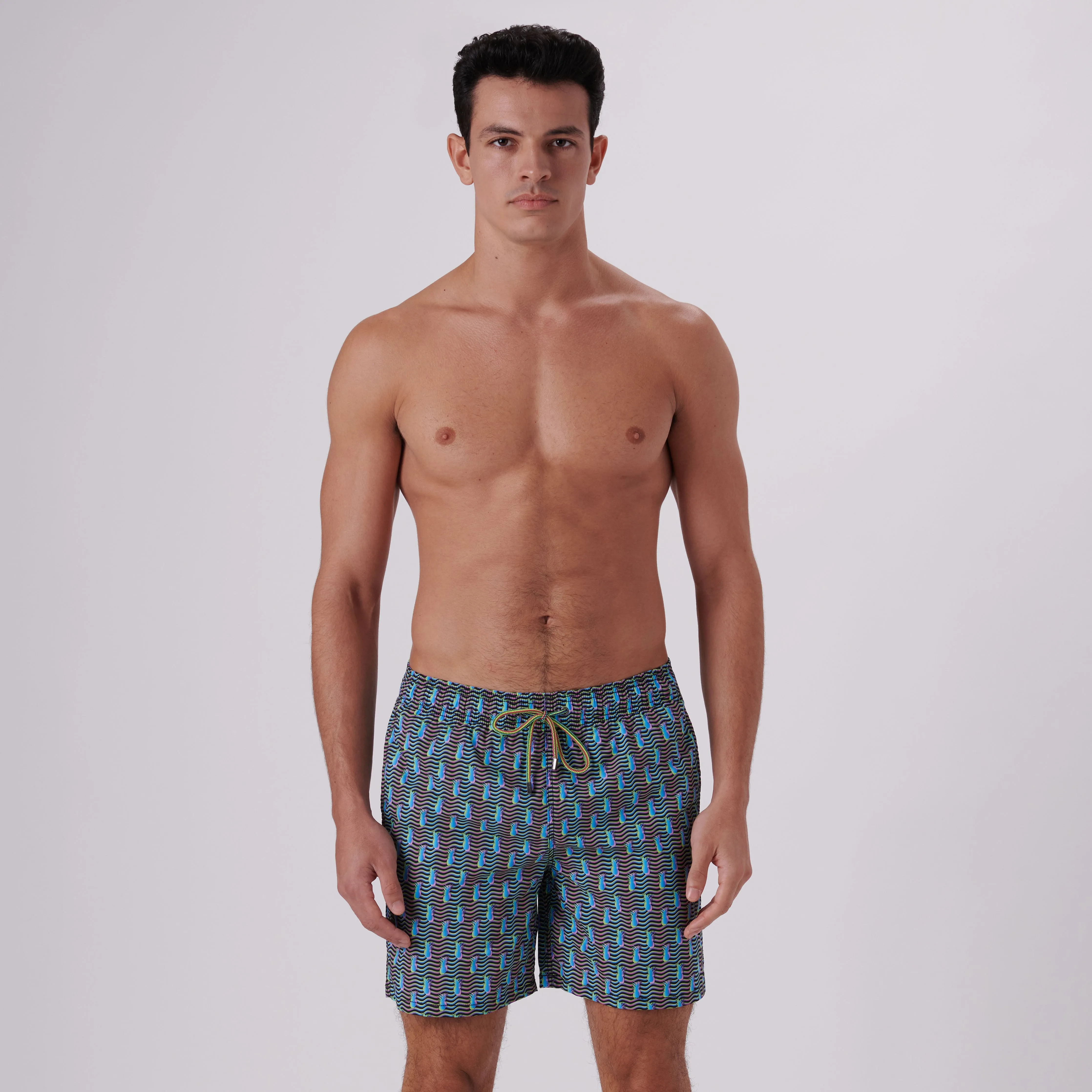 Cosmo Pineapples Swim Trunks