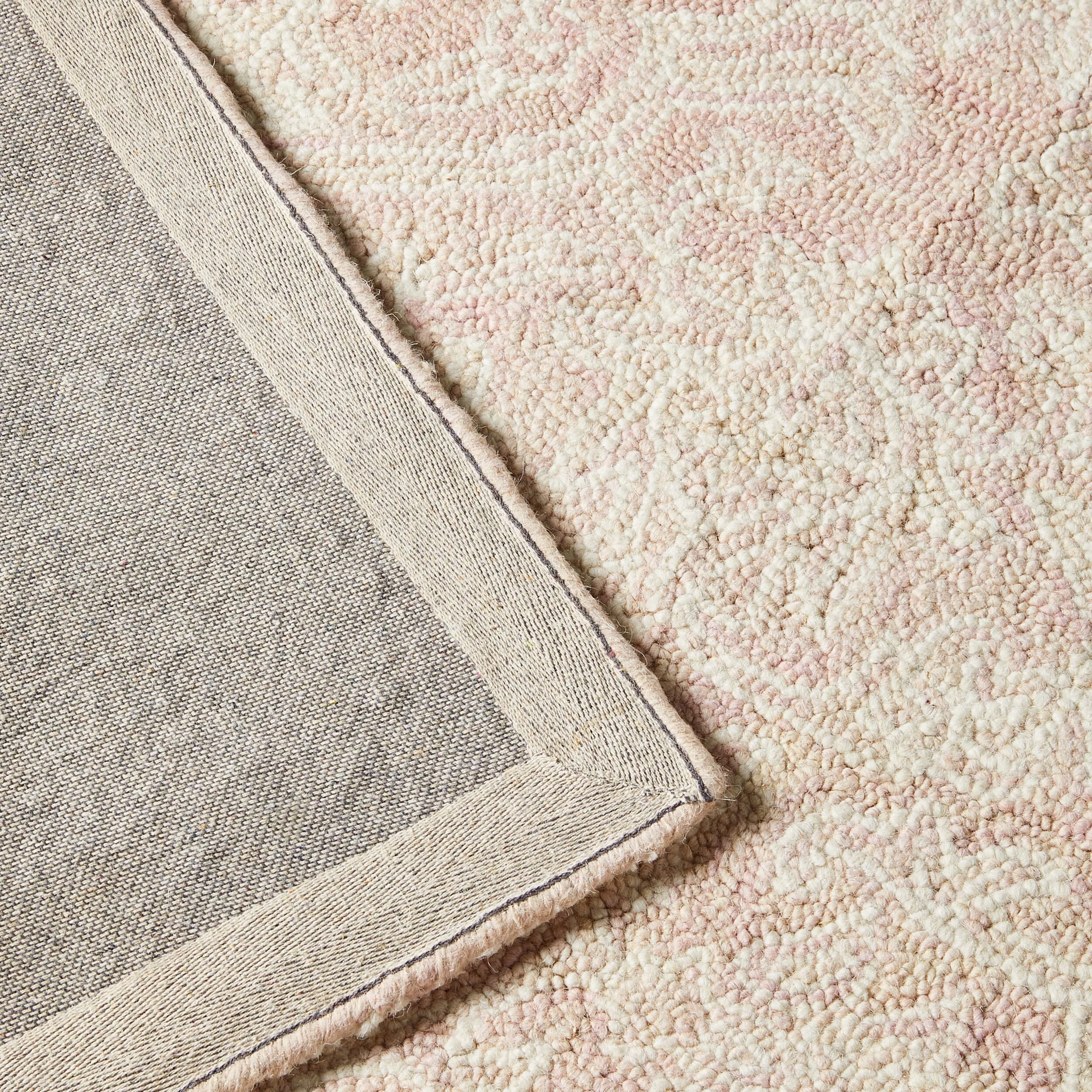 Dreamtime Floral Blush Pink Rug 300x240cm