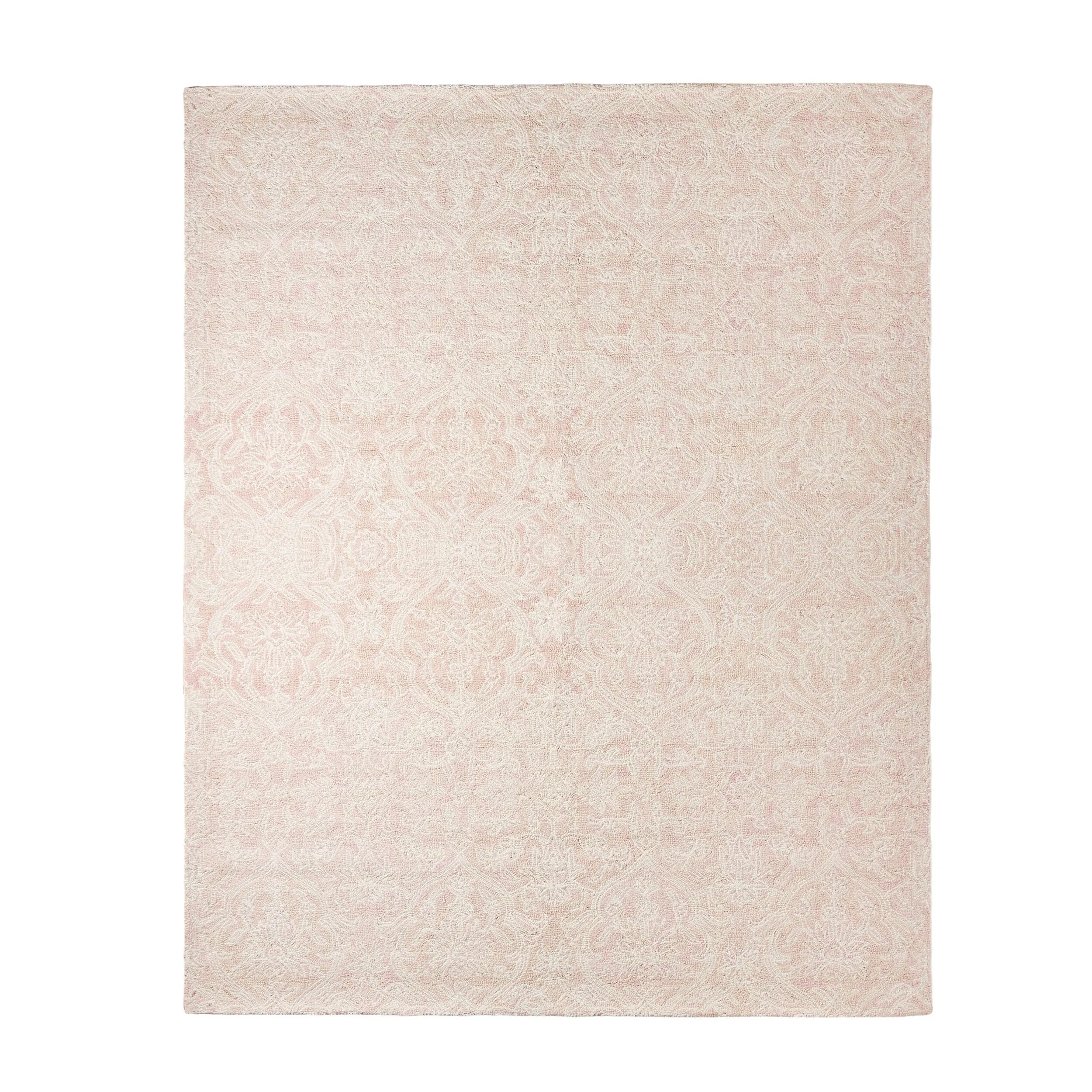 Dreamtime Floral Blush Pink Rug 300x240cm