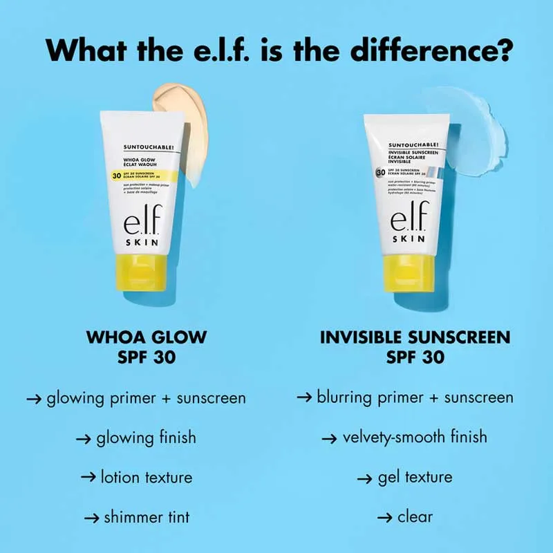 e.l.f. Skin Suntouchable! Invisible Sunscreen SPF 30