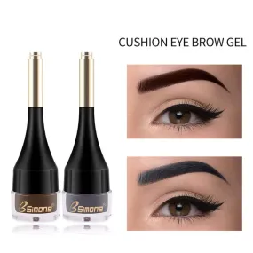 Eyebrow Cream Enhancers Long-lasting Waterproof Air-cushion Dye Eye Brows Gel Brown Tinted Liquid Eyebrows Tint Makeup