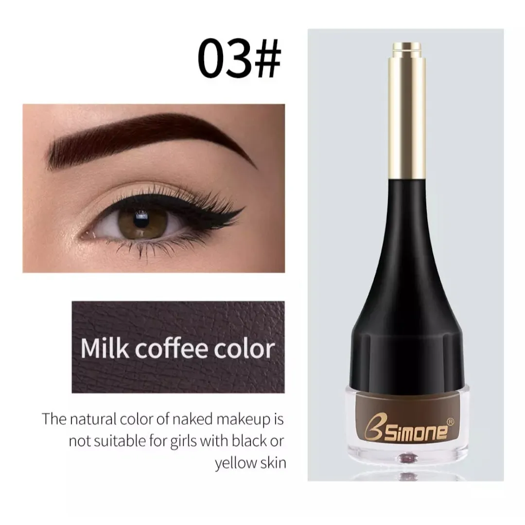 Eyebrow Cream Enhancers Long-lasting Waterproof Air-cushion Dye Eye Brows Gel Brown Tinted Liquid Eyebrows Tint Makeup