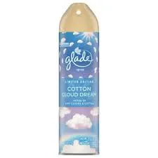 GLADE AEROSOL SPRING 22 COTTON CLOUD DREAM 8oz. - GLDAERS22CCD8