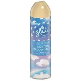 GLADE AEROSOL SPRING 22 COTTON CLOUD DREAM 8oz. - GLDAERS22CCD8