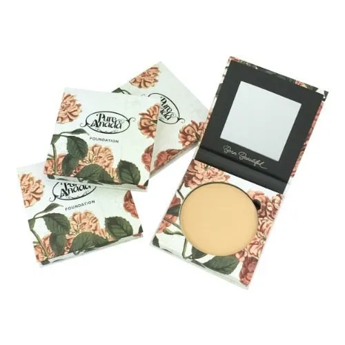 Global Sheer Matte Natural Pressed Foundation Compact 16g - Pure Anada