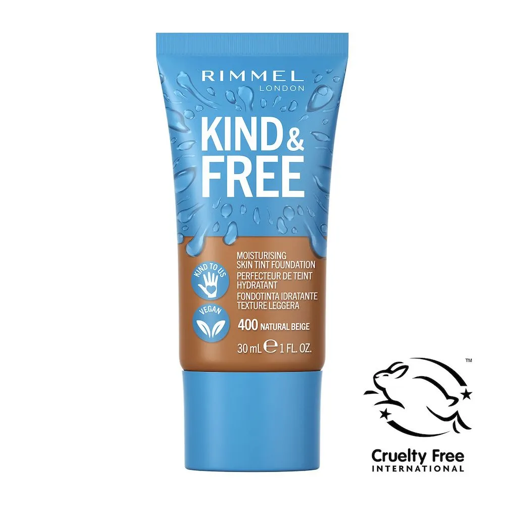 Kind & Free wegański podkład nawilżający 400 Natural Beige 30ml