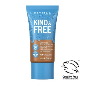 Kind & Free wegański podkład nawilżający 400 Natural Beige 30ml