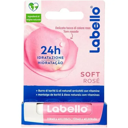 Labello Lip Balm Soft Rose 6g