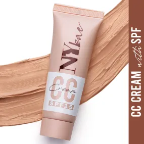 NY Bae CC Cream with SPF 15 | Sun Protection | Hydrating | Evens Skin Tone | Enriched with Vitamins | Hides Imperfections | Wheatish Skin Tone | Warm Undertone - Warm Chocolate 06(20g)