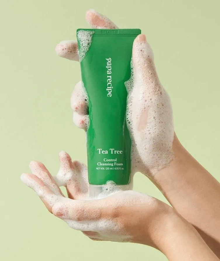 papa recipe Tea Tree Control Cleansing Foam 120ml