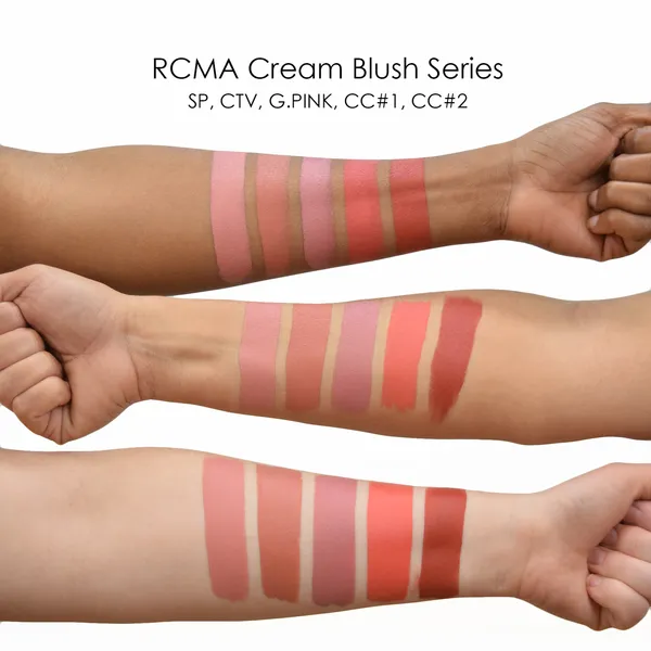 RCMA 5 Part Series Cream Blush Palette