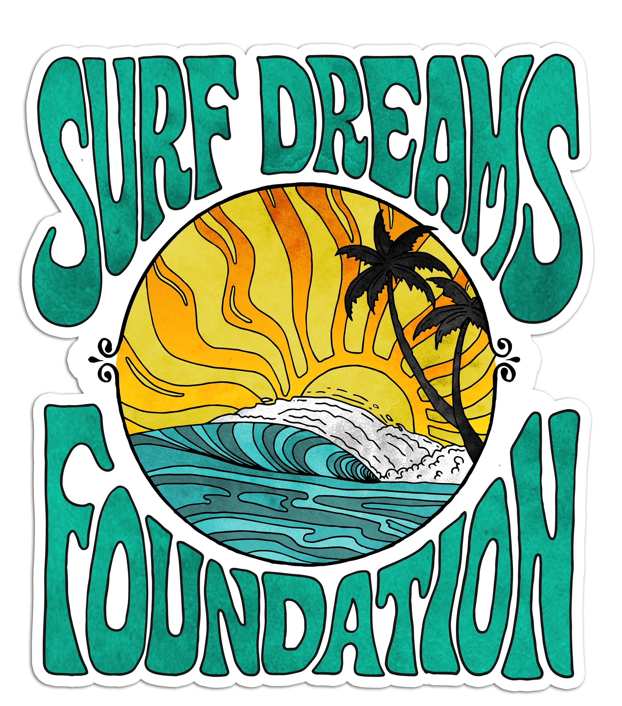 Surf Dreams - Sticker