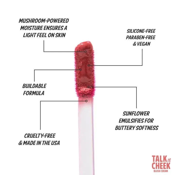 theBalm Talk is Cheek Lip & Blush Cream